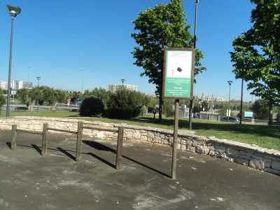 La zona per effettuare piegamenti sulle braccia
