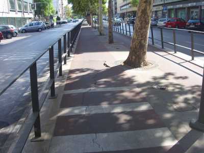 Pista ciclabile Viale Unit� d'Italia - Viale della Repubblica
