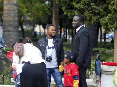 Una famiglia nigeriana