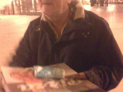 Michele dopo l'aggressione