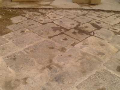 Pavimentazione allo stato attuale
