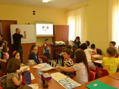 Laboratorio di fumetto con bambini di Gianfranco Florio