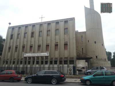 Prospetto delle opere parrocchiali - vista via Giulio Petroni