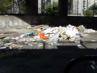 La discarica non autorizzata di via Caldarola