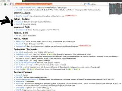 Il wiki nero, due siti italiani