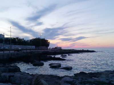 Cala Porticello al tramonto