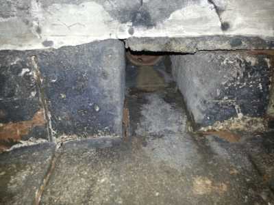 grotta 1, una delle prese d'aria