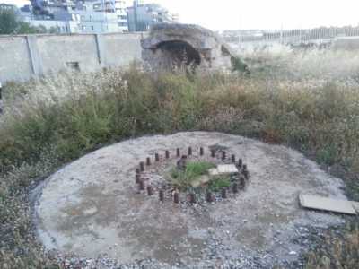 grotta 1, base per collocare le armi difensive