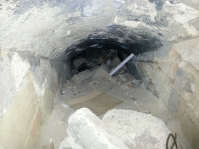 grotta 2, entrata (detriti)
