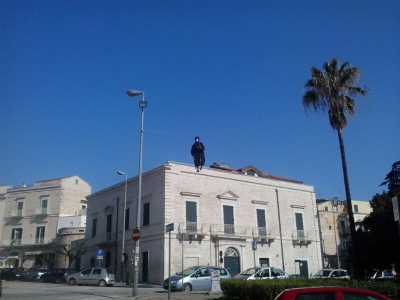 La Quarantana in Piazza Bovio a Ruvo di Puglia
