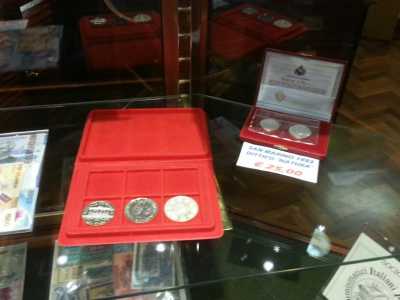 Monete in esposizione