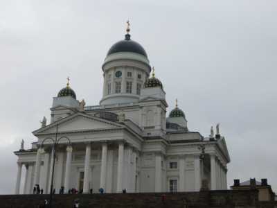 La cattedrale luterana della diocesi di Helsinki situata nella piazza del Senato