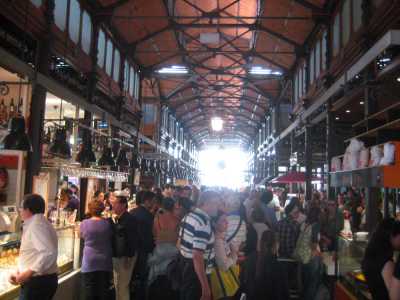 L'interno del Mercado di San Miguel