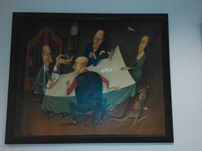 Un quadro del periodo tedesco realizzato dal marito della signora Trufanova