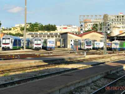 Bari Scalo, deposito dei treni