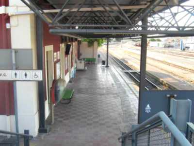 Vista della stazione di Bari Scalo