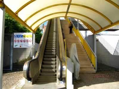 Ingresso della stazione Bari Policlinico 