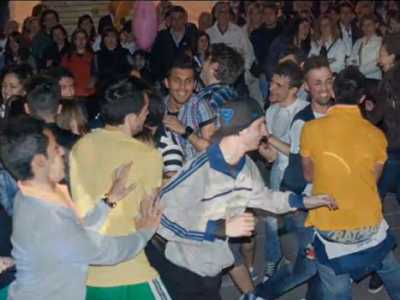 Flashmob a Bari