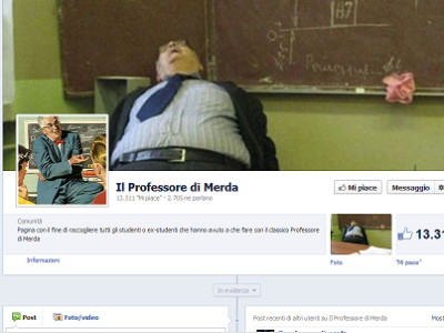 Le pagine "merda" di facebook