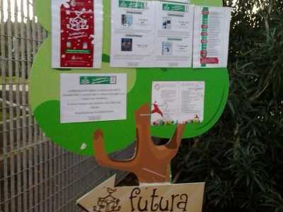 Ingresso di Centro futura, Parco 2 Giugno. Attuale sede della Banca del Tempo di Bari