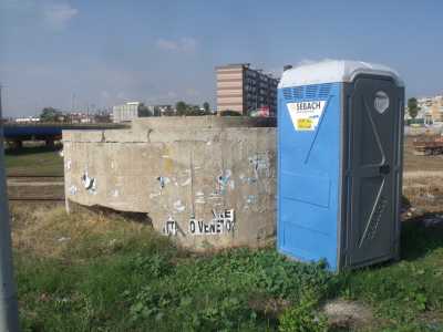Bunker con bagno ecologico