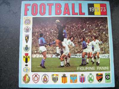 Un album della Panini raffigurante il campionato belga 1972/1973. Questo � il primo album realizzato per un campionato non italiano