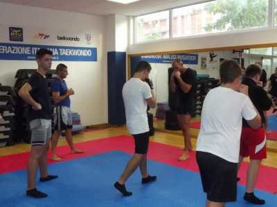 L'allenamento in palestra 