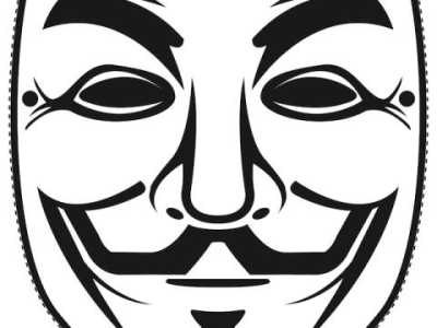 Maschera fai da te di Guy Fawkes