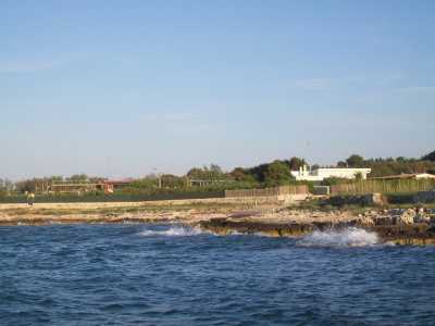 La zona dove prima c'erano i Monticelli: basse dune di sabbia ricoperte da canne