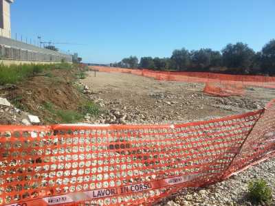 La nuova strada del quartiere Sant'Anna