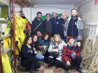 Alcuni speleologi del gruppo Vespertilio-CAI di Bari