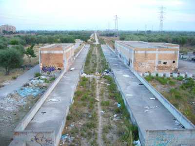 La stazione ferroviaria di Carbonara 2, sulla tratta metropolitana Bari-Bitritto