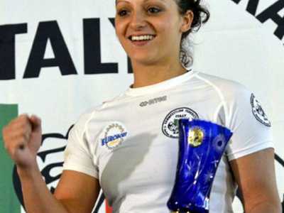 La campionessa nazionale Monica Pedoglia