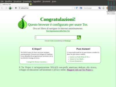 Benvenuto nella rete anonima Onion