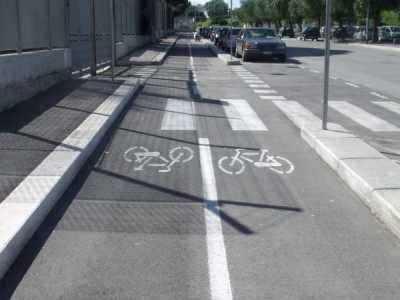 Pista esistente di via Prezzolini