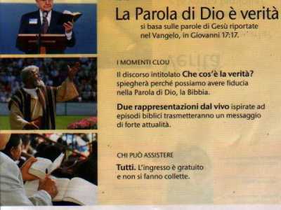 Volantino di invito pubblico