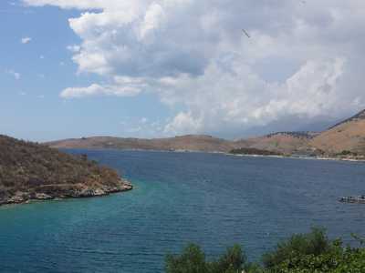 Veduta sul mare di Borsh