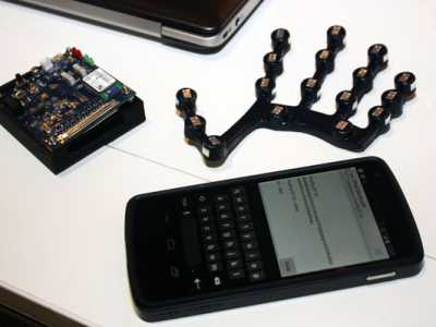 Il prototipo del Dbglove