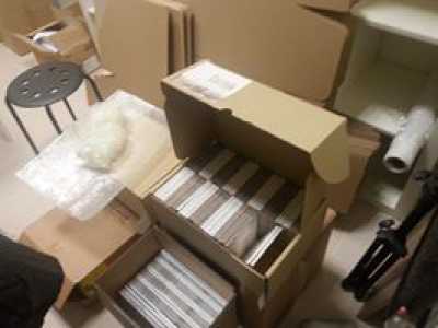 Dischi di Cozzoli Passio pronti per la distribuzione