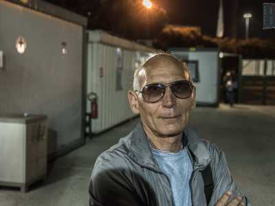 Ad accoglierci � il volontario referente del dormitorio pubblico: il 62enne Donato Coppi