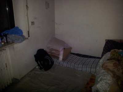 Letto di una stanza del Ferrhotel