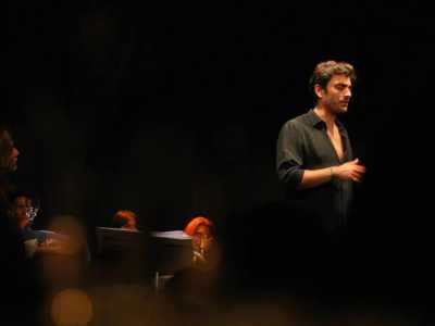 L'attore Fabio Cursio Giacobbe