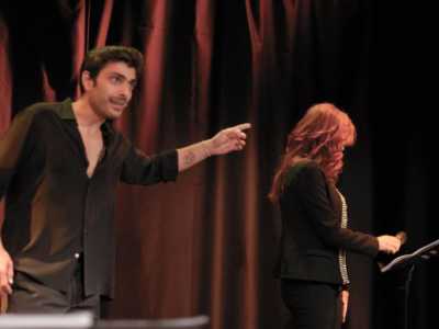 L'attore Fabio Cursio Giacobbe