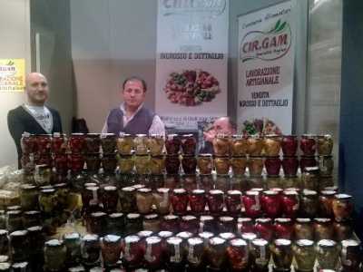 Un espositore pugliese all'"Artigiano in Fiera"