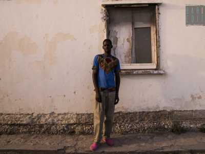 Uno degli immigrati africani residente nel Ghetto