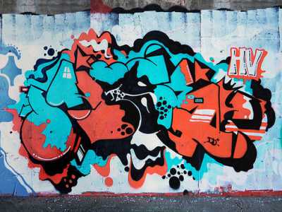 Graffiti realizzati da writers baresi