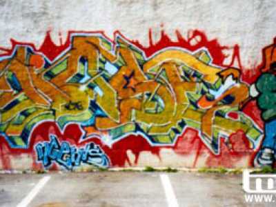 Graffiti realizzati da writers baresi