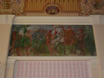 Un altro affresco di Guido e Mario nel Kursaal Santalucia