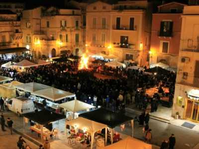 Piazza di Vagno vista dall'alto