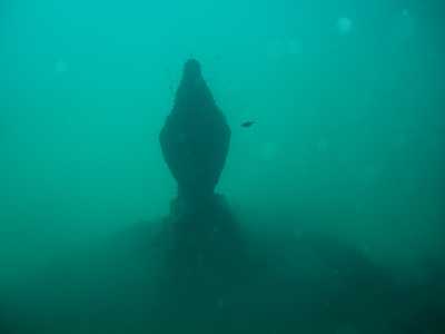 La madonnina nella prima grotta